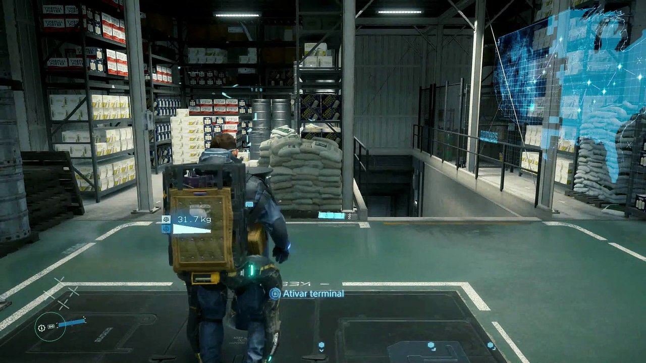 Death Stranding デス。ストランでイング Levando carga viva ( 2-2 )