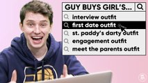 Guys [Tries To] Buy Girl's First Date Outfit