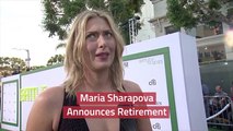 Maria Sharapova Quits Professional Tennis