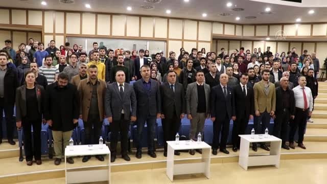 Süleyman Demirel Üniversitesinde Hocalı Katliamı İnsanlığa Karşı Suçlar ve Terörizm paneli