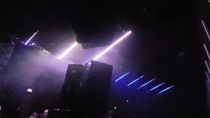 The Dragon light installation at Groove Control