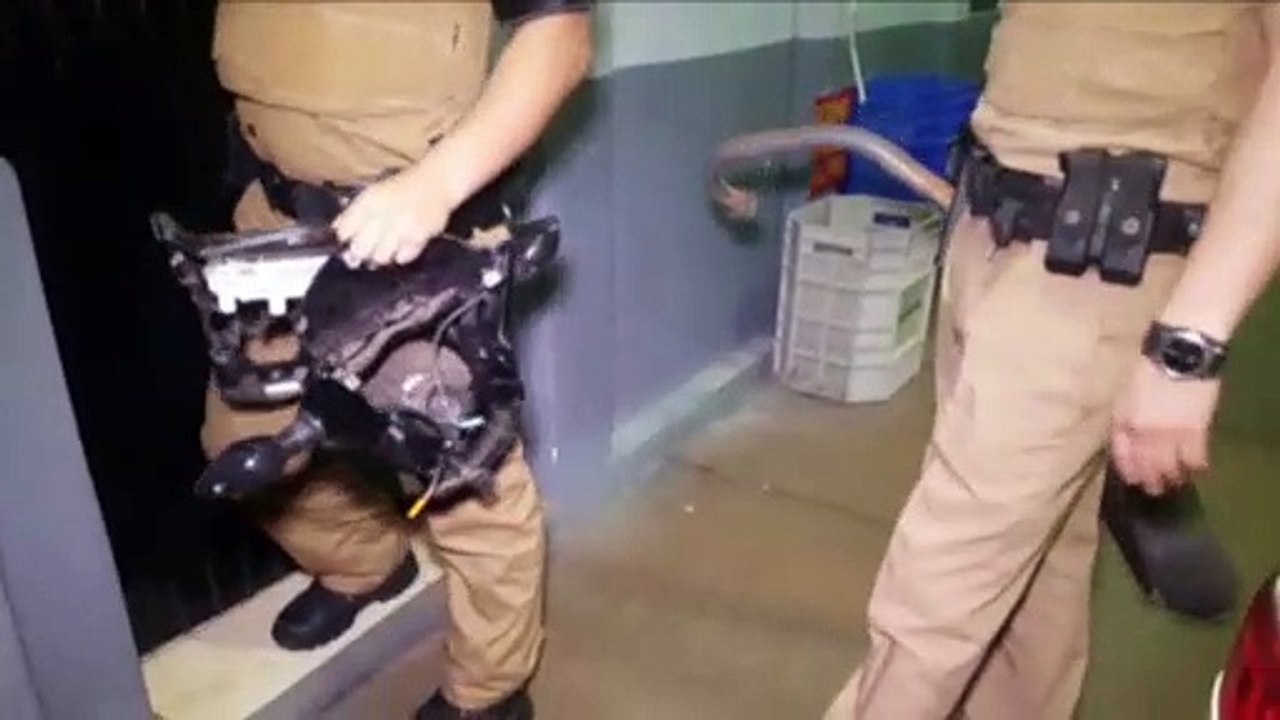 Peças de moto furtada são recuperadas pela PM após anúncio de venda na internet