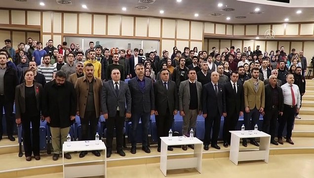 Süleyman Demirel Üniversitesinde 'Hocalı Katliamı İnsanlığa Karşı Suçlar ve Terörizm' paneli - ISPARTA