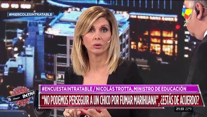 "No podemos perseguir a un chico por fumar marihuana"