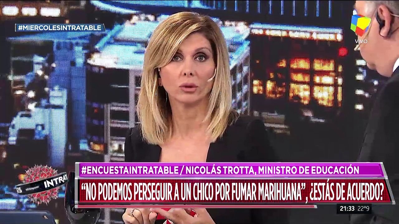 "No podemos perseguir a un chico por fumar marihuana"