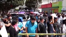Miles marchan en México por asesinato de dos colombianos y dos mexicanos