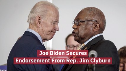 Rep. Jim Clyburn Backs Joe Biden