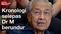 Kronologi Dr Mahathir letak jawatan