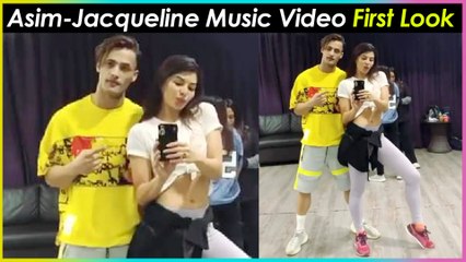 FIRST LOOK | Bigg Boss 13 Asim Riaz Dance Rehearsal With Jacqueline Fernandez