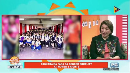 ON THE SPOT: Pagkakaisa para sa gender equality at women's rights
