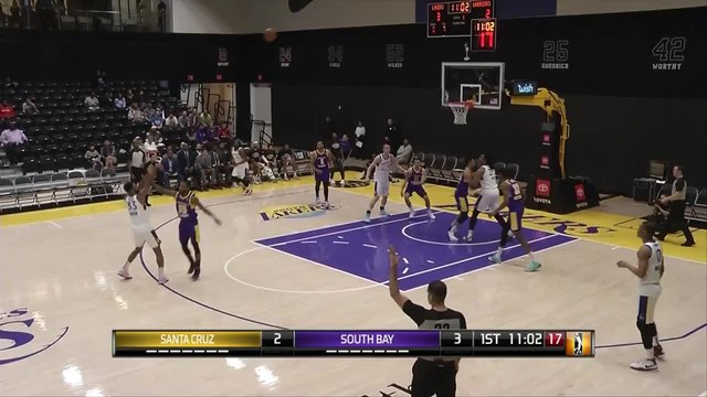 David Stockton (22 points) Highlights vs. Santa Cruz Warriors