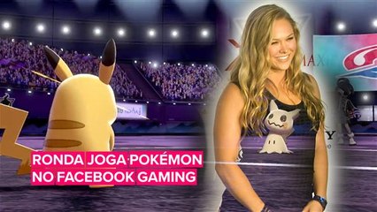 Ronda Rousey faz sua estreia no Facebook Gaming
