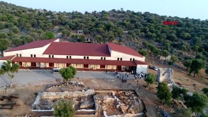 Antalya-patara dahil 9 antik kentin eserleri likya uygarlıkları müzesi'nde