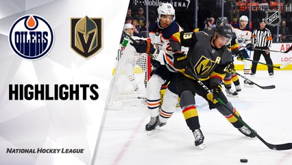 NHL Highlights | Oilers @ Golden Knights 2/26/2020