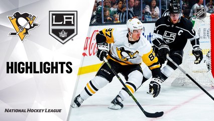 NHL Highlights | Penguins @ Kings 2/26/2020