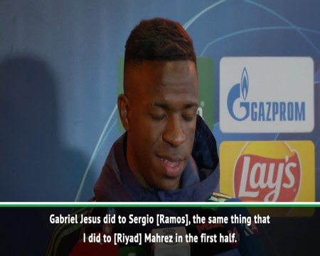 Vinicius questions why VAR wasn't used for Jesus' goal