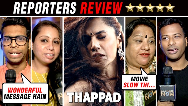 Thappad Movie ⭐⭐⭐ FIRST HONEST Reporters Review _ Taapsee Pannu, Anubhav Sinha