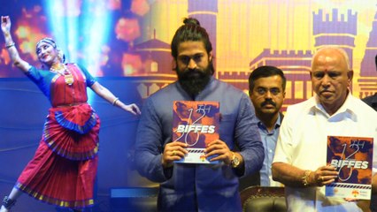 ಬೆಂಗಳೂರು ಅಂತರ ರಾಷ್ಟ್ರೀಯ ಸಿನಿಮೋತ್ಸವಕ್ಕೆ ಚಾಲನೆ ಕೊಟ್ಟ ಸಿಎಂ ಹಾಗು ಯಶ್  | Yediyurappa | Yash | Jayapradha