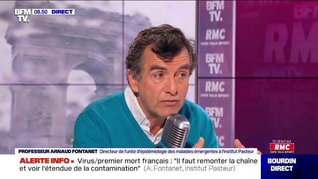 Le professeur Arnaud Fontanet n'a pas d'inquiétude concernant la dangerosité du coronavirus dans les colis