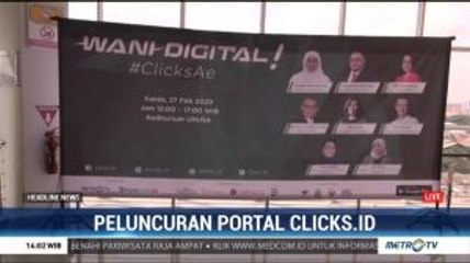 Acara <i>Launching</i> Clicks.id Bertema 'Wani Digital'