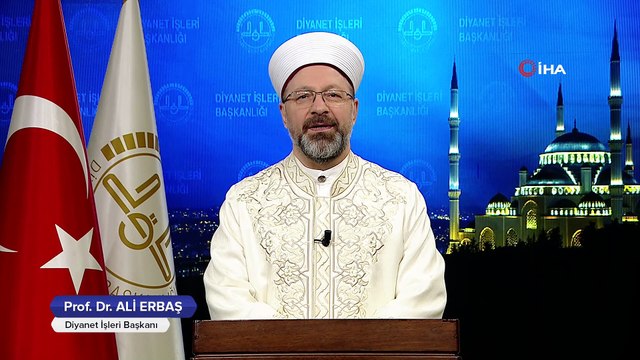 Diyanet İşleri Başkanı Erbaş'tan Regaip Kandili mesajı
