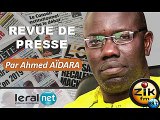 ZikFM - Revue de presse Ahmed Aidara du Jeudi 27 Février 2020