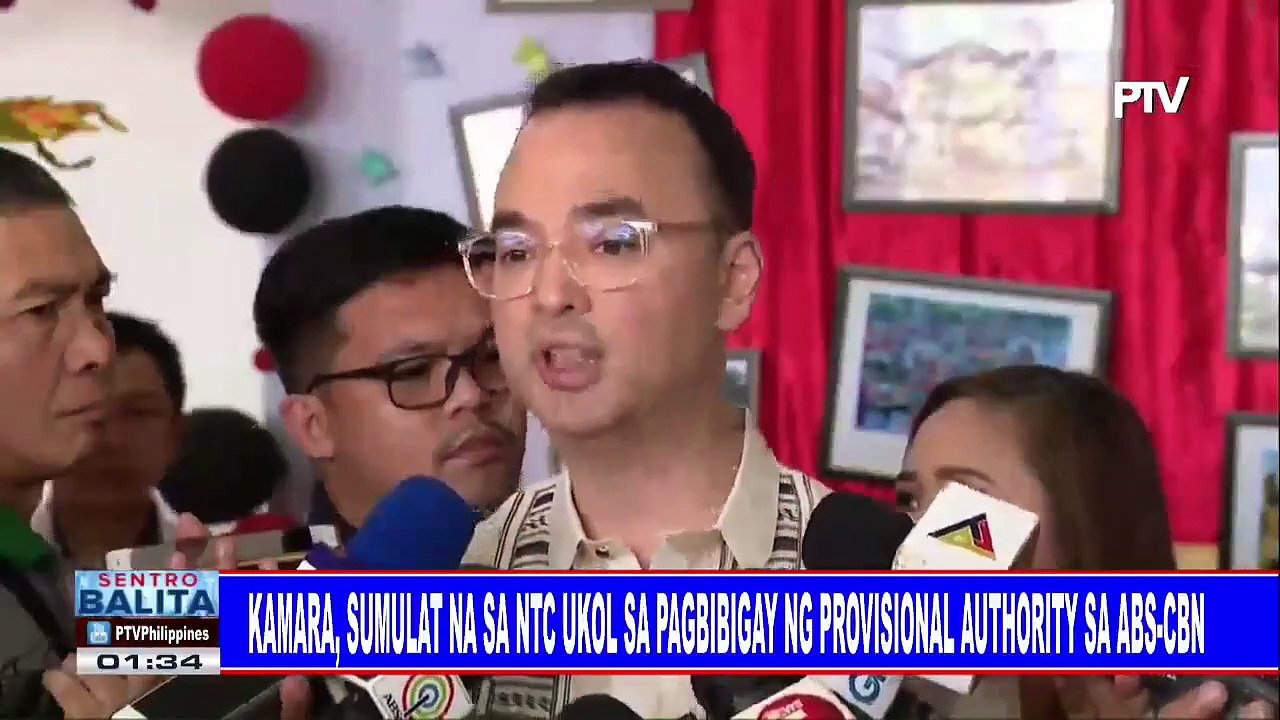 Kamara, sumulat na sa NTC sa pgabibigay ng provisional authority sa ABS-CBN