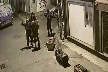 Patronunun işçisini döverek öldürdüğü anlar kamerada