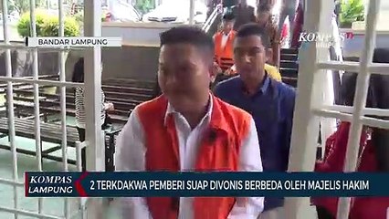 2 Terdakwa Pemberi Suap Divonis Berbeda Oleh Majelis Hakim