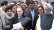Sonia slams BJP, AAP for Delhi violence,  asks for Shah's removal,  urges President to act