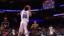 Aaron Gordon shows off with 360 slam dunk