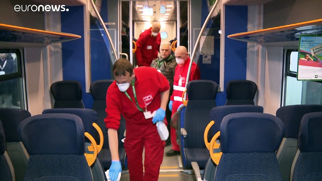 Gespenstische Stimmung an Mailands Uni und in Chinatown