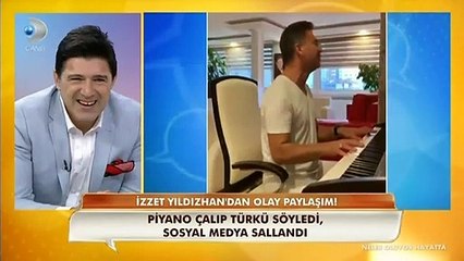 İzzet Yıldızhan'ın o görüntüsü sosyal medyayı salladı