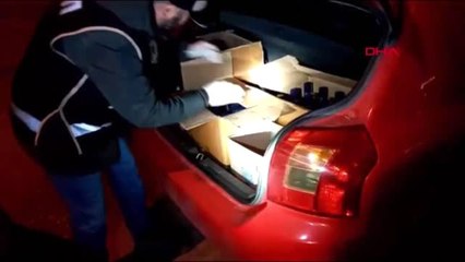 Eskişehir'de kaçak içki operasyonu