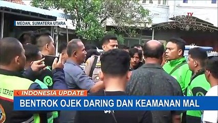 Salah Paham, Pengemudi Ojek Online Bentrok dengan Pihak Mal di Medan