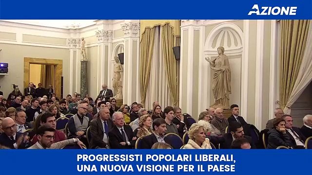 Calenda - Progressisti popolari liberali, una nuova visione per il Paese (26.02.20)