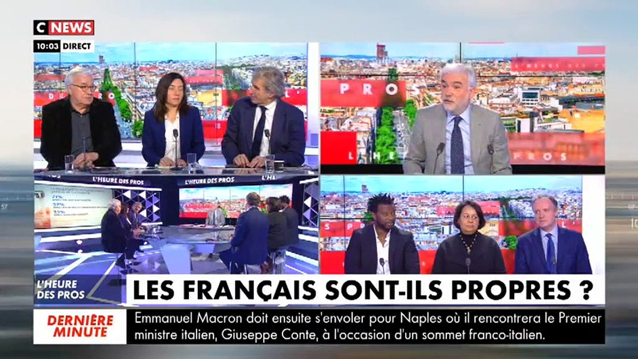 CNews : Fou rire de Pascal Praud après une sortie de Jean-Claude Dassier sur la propreté des Français