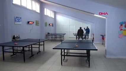 Mardin'de atıl durumdaki hükümlü koğuşu spor salonuna çevrildi