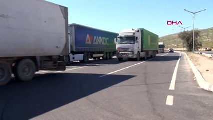 Hatay bm'den idlib'e 20 tır insani yardım