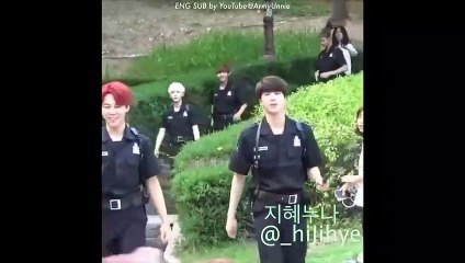 [ENG] 150705 BTS Jin tells young fans to go back home