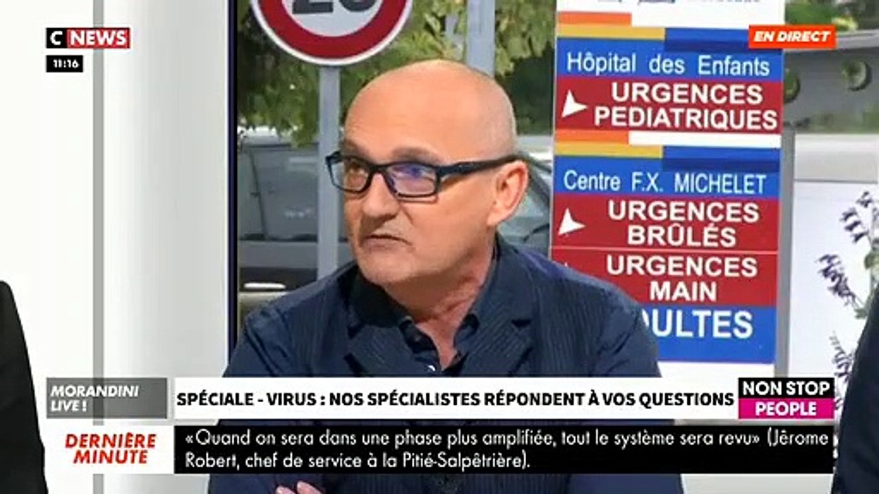 EXCLU - Le coup de gueule d'un médecin dans "Morandini Live": "Le système de santé va mal (...) Nous payons trente ans d'erreurs politiques" - VIDEO