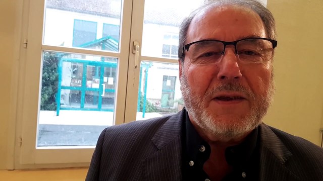 Municipales 2020 Ligny-en-Barrois avec deux colistiers de la liste Notre seul parti, c'est Ligny : Jean-François Muel et Anaïs Richard