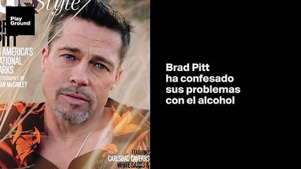 Brad Pitt y su problema con el alcohol