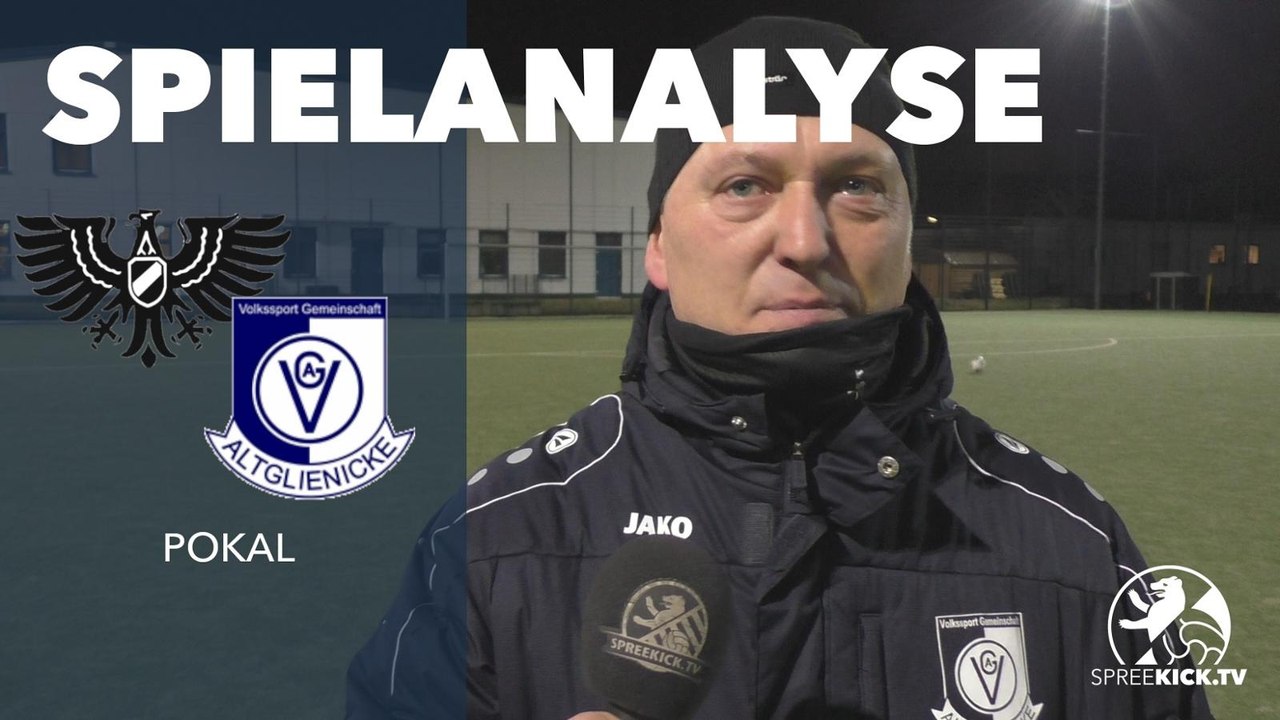 Die Spielanalyse | BFC Preussen U17 - VSG Altglienicke U17 (Pokal)