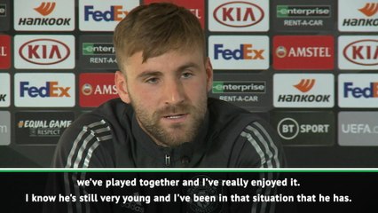Shaw is like Brandon Williams' dad - Solskjaer