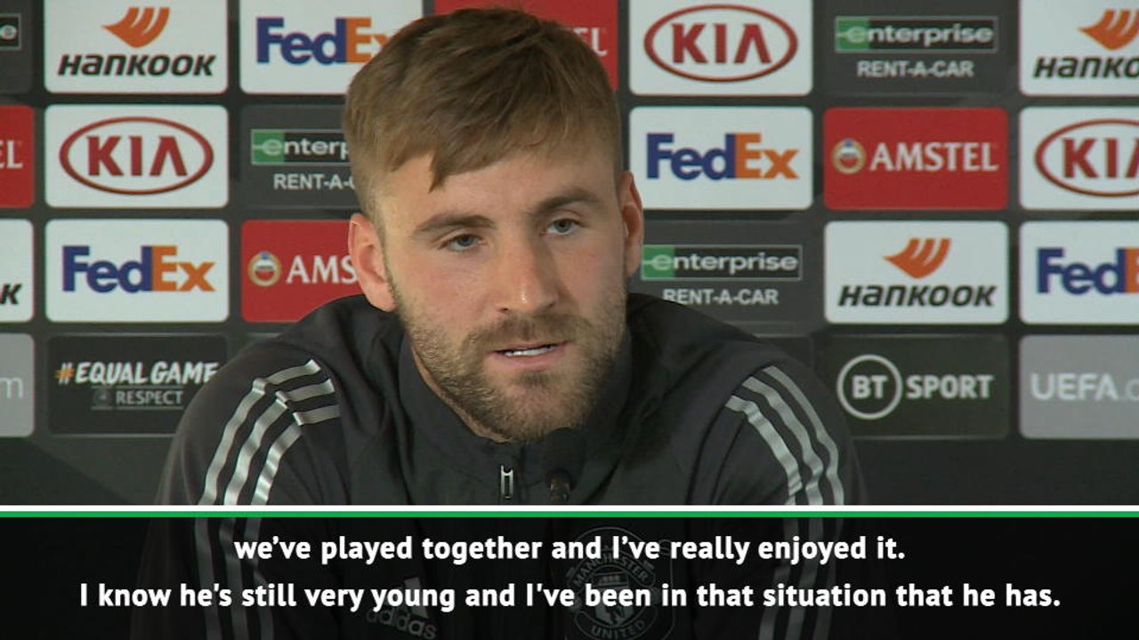 Shaw is like Brandon Williams' dad - Solskjaer