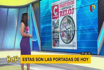 Las principales portadas de diarios locales hoy jueves 27 de febrero