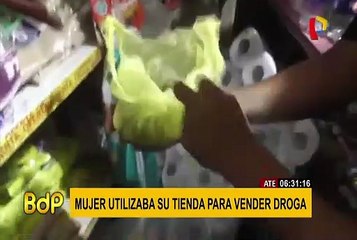 Ate: mujer usaba bodega como fachada para vender droga