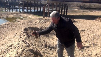 Tunca Nehri'nde kuraklık alarmı