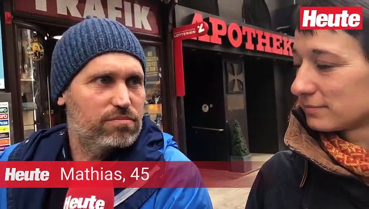 'Wenn die Lepra oder Pest kommt, überleg ich's mir'